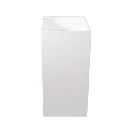 Artificial stone pillar basin