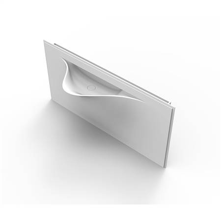 Artificial stone pillar basin