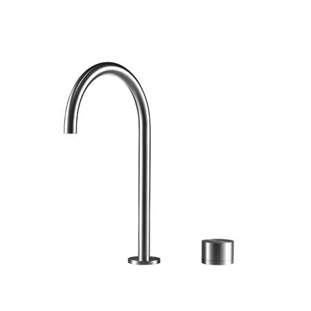 Two-hole washbasin faucet (low profile)