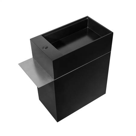 Artificial stone pillar basin