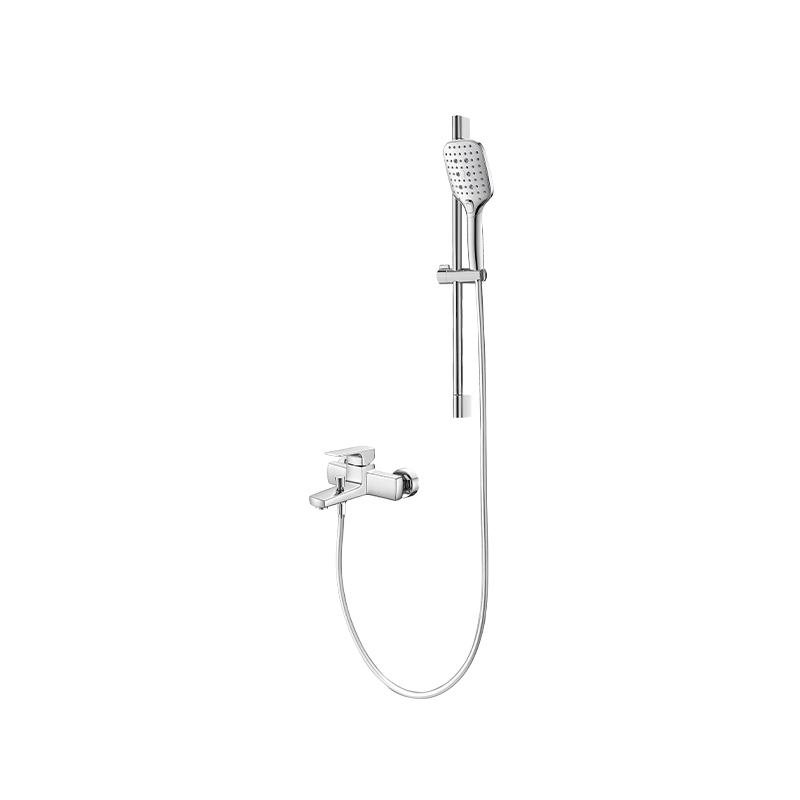 Two-function shower faucet