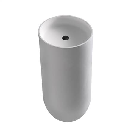 Artificial stone pillar basin