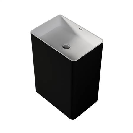 Artificial stone pillar basin
