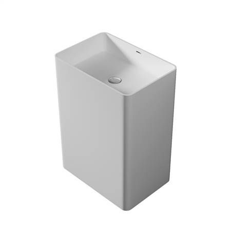 Artificial stone pillar basin