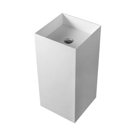 Artificial stone pillar basin