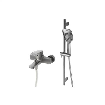 Simple shower faucet with lifting rod