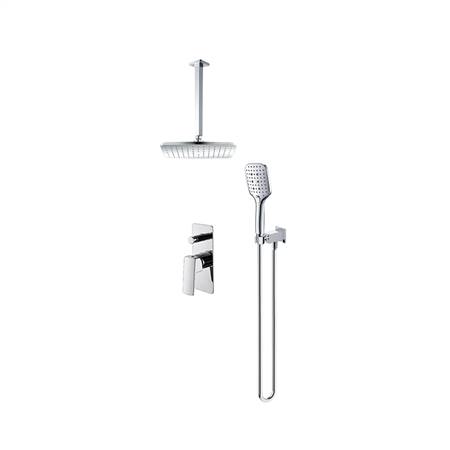 Two function concealed showerhead (top out)