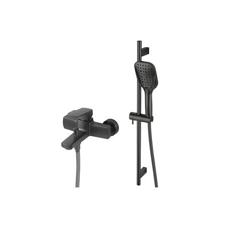 Simple shower faucet with lifting rod
