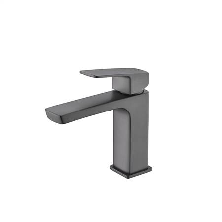 Mid low pole basin faucet