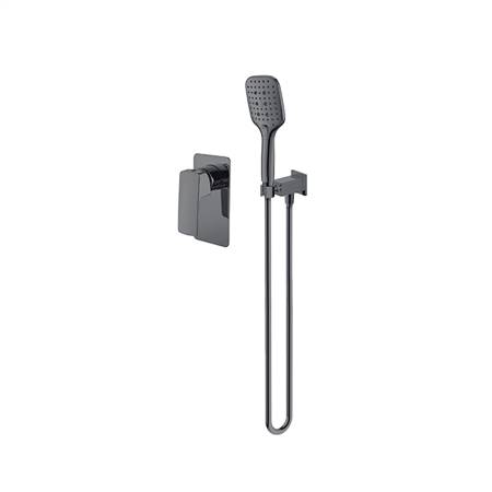 Single function concealed showerhead