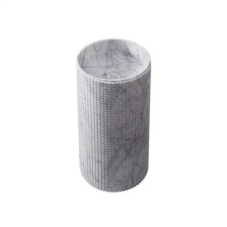 Marble pillar basin