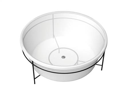 Acrylic bathtub