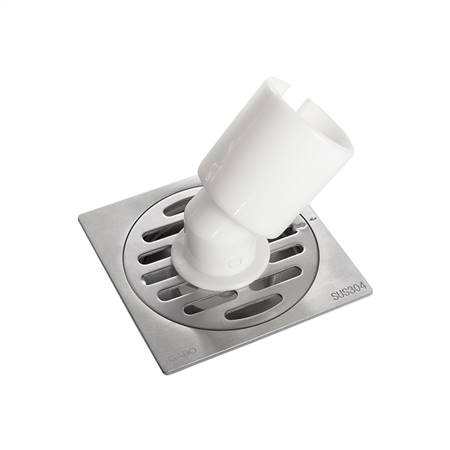 Washing machine floor drain