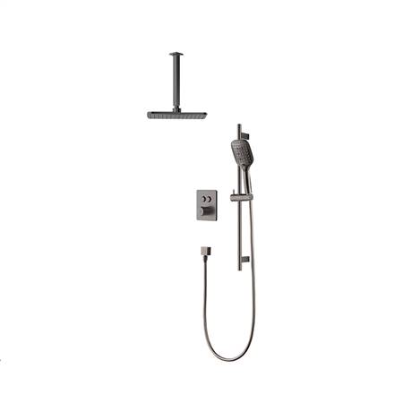 Thermostatic dual function concealed showerhead (top out)