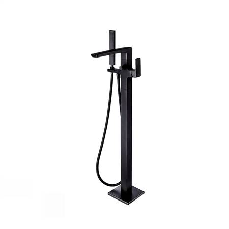 Floor standing bathtub faucet