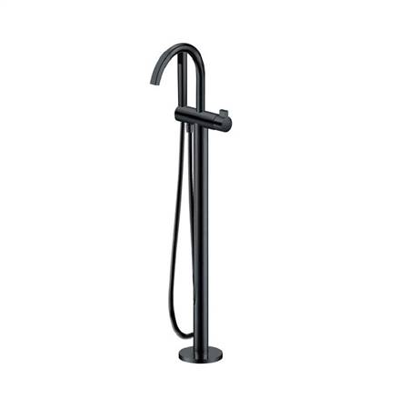 Floor standing bathtub faucet