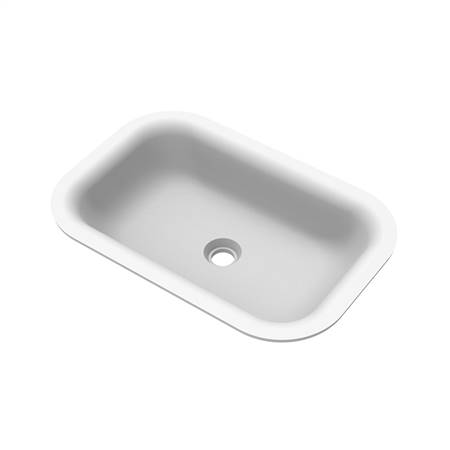 Artificial stone single-sided basin