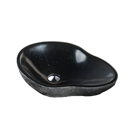 Danba black marble basin