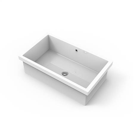 Ceramic under table basin